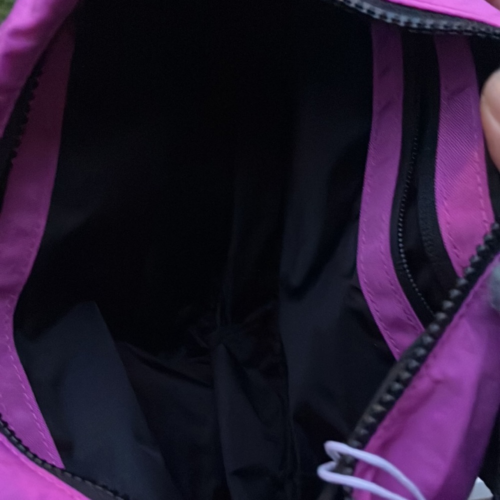Baggu Extra Pink Medium Nylon Crescent Bag - Picture 6 of 14